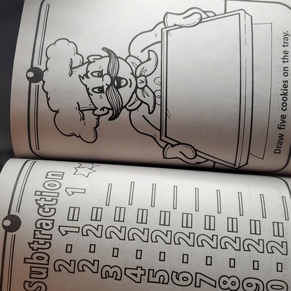 Numbers Coloring & Activity Books - Picture 2 of 8